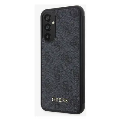 Guess 4G Zadní Kryt pro Samsung Galaxy A34 5G Grey Etui na telefon Fioletowy