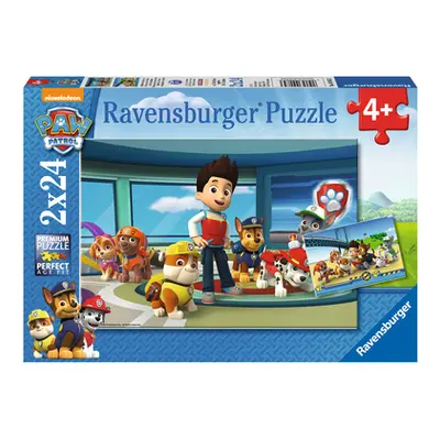 Puzzle 2x sztuki Psi Patrol Ravensburger