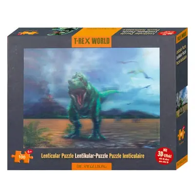 Coppenrath World Puzzle soczewkowe T-Rex - T-Rex (100 elementów)