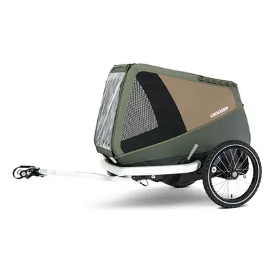 CROOZER Przyczepka rowerowa dla psa Enna Moss green