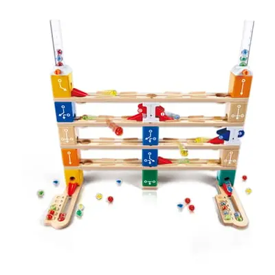 Zestaw startowy do nauki kodowania Hape Marble Run Quadrilla