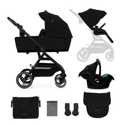 Kinderkraft Wózek dziecięcy YOXI 3w1 Pure Black