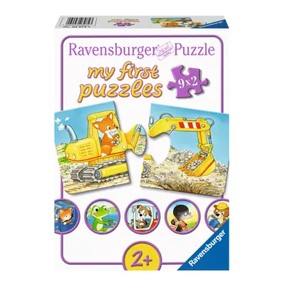 Ravensburger Moje pierwsze puzzle Plac budowy