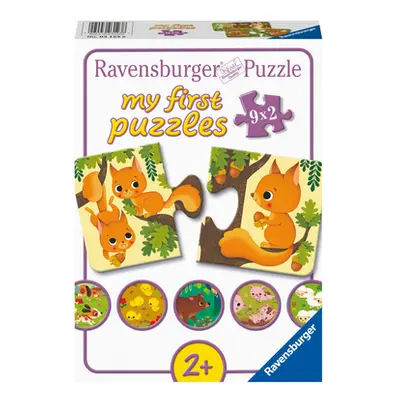 Ravensburger Moje pierwsze puzzle - Zwierzęta i ich dzieci