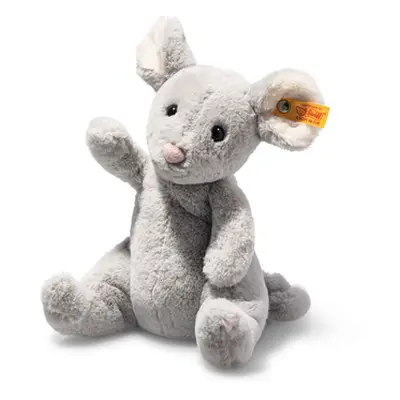 Steiff Soft Cuddly Friends Myszka Cheesy niebiesko-szara siedząca, cm