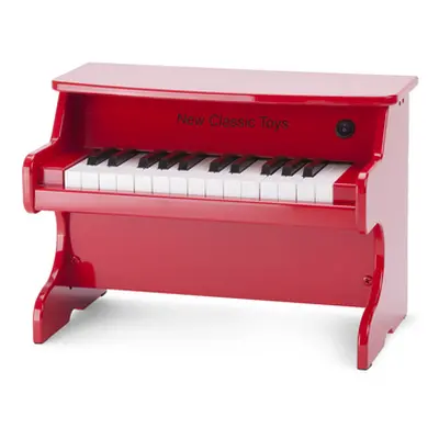 New Classic Toys E-Pianino - Czerwony - klawiszy