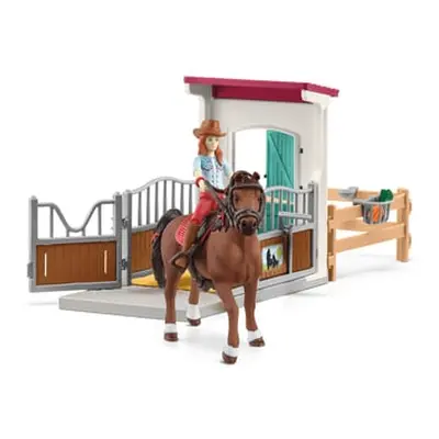 schleich® Boks dla konia z Hannah i Cayenne