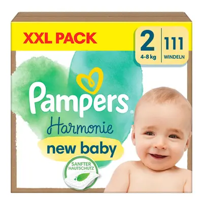 Pampers Pieluszki Harmonie rozmiar Mini, kg - kg, opakowanie (1x111 pieluszek)