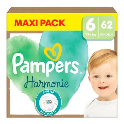 Pampers Pieluszki Harmonie rozmiar Junior 13+kg, opakowanie maxi (1x pieluszki)