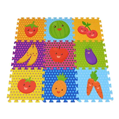 knorr toys® Mata do układania puzzli z owocami, elementów