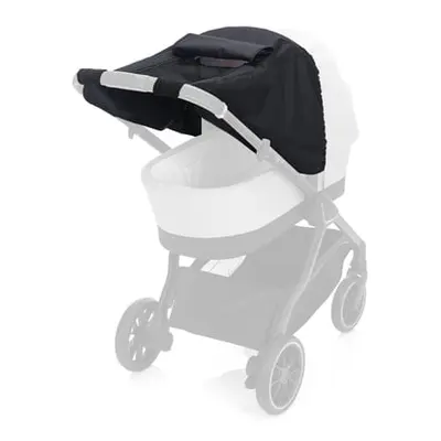 fillikid Osłona przeciwsłoneczna Deluxe czarny melanż do wózka