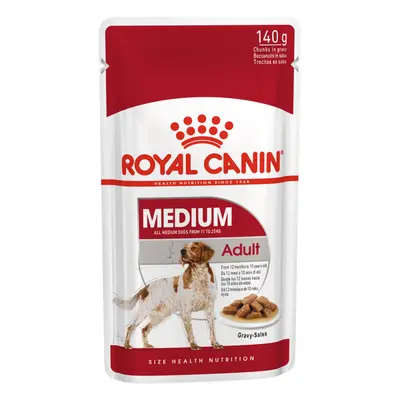 Royal Canin Medium Adult w saszetce - mokra karma z sosem, dla dorosłych psów ras średnich x g