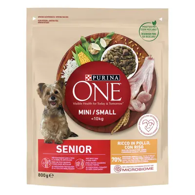 Purina ONE Mini Senior karma sucha dla psów g