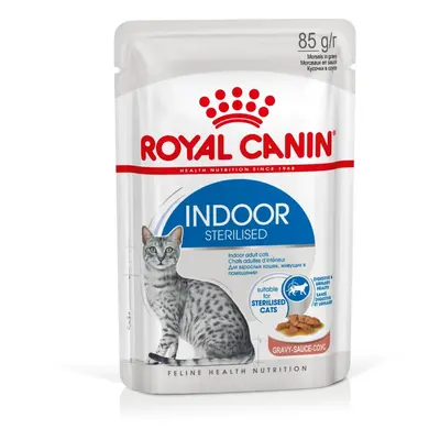 Royal Canin Indoor Sterilised Gravy - dla kotów dorosłych przebywających wyłącznie w domu w sosi