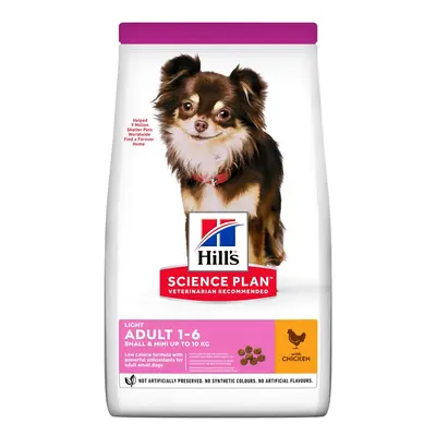 Hill's Science Plan Adult Small & Mini Light karma sucha dla psów 1,5 kg