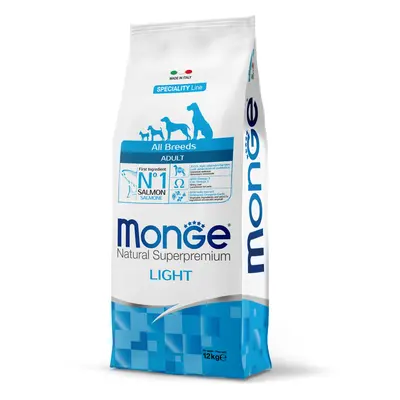 Monge Speciality Line All Breeds Adult Monoprotein Light Karma sucha dla psów - łosoś, ryż 2,5 k