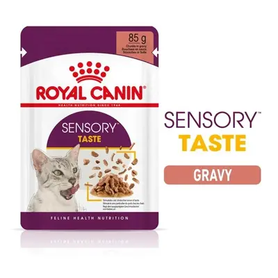 Royal Canin Sensory Taste - kawałki w sosie dla dorosłych kotów x g