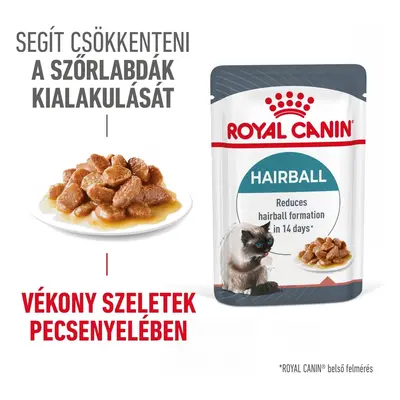 Royal Canin Hairball Care- karma mokra dla dorosłych kotów, dla eliminacji połkniętych włosów x 