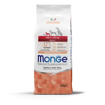 Monge Speciality Line Mini Adult Monoprotein karma sucha dla psów - łosoś, ryż 2,5 kg