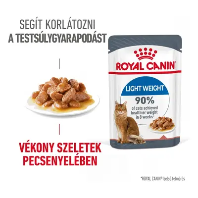 Royal Canin Light Weight Care - karma mokra dla dorosłych kotów w celu osiągnięcia idealnej masy