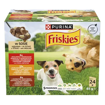 Friskies karma mokra w sosie dla psów x (24 x g)