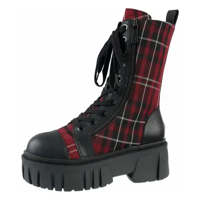 buty na platformie - Kick The Bucket Boots - KILLSTAR - KSRA003936