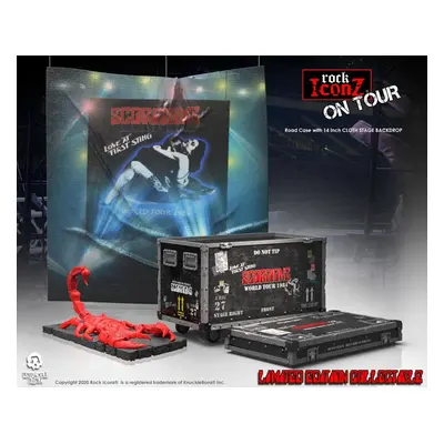 dekoracja Scorpions - Rock Ikonz On Tour World Tour Road Case Statue + Stage Backdrop - KNUCKLEB