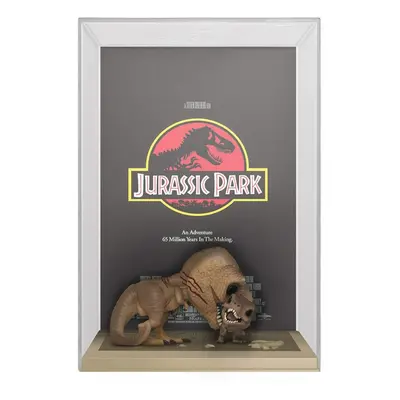 figurka Jurassic Park - POP! Tyrannosaurus Rex & Velociraptor