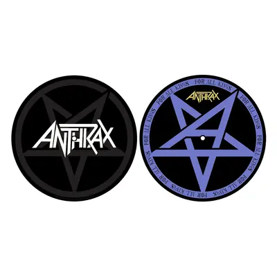 podkładka pod gramofon (zestaw sztuk) ANTHRAX - PENTATHRAX / FOR ALL KINGS - RAZAMATAZ