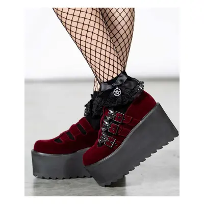 buty na platformie - Scarlet Mary Janes - KILLSTAR - KSRA005121