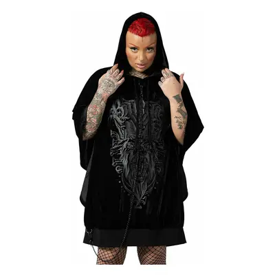 bluza z kapturem damskie - Bleak - KILLSTAR - KSRA005263