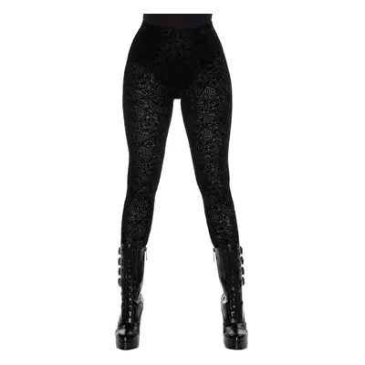 spodnie damskie (legginsy) KILLSTAR - Althea's Evil Velvet