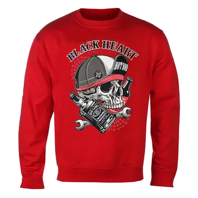 bluza bez kaptur męskie - COMMANDER - BLACK HEART