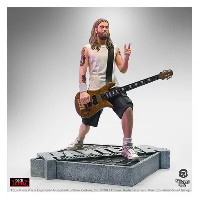 figurka Rex Brown - Pantera - Rock Iconz Statue Limited Edition - KNUCKLEBONZ