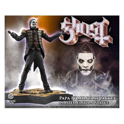 figurka Ghost - Rock Iconz - Papa Emeritus IV - (Kurtka wojskowa)