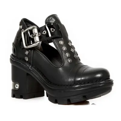 buty do pięta damskie - CRUST NEGRO - NEW ROCK - M.NEOTYRE02-S2