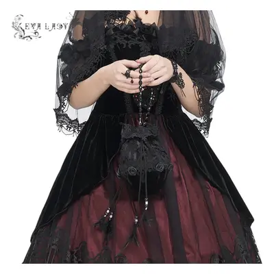 torebka (torba) DEVIL FASHION - Gothic Velveteen