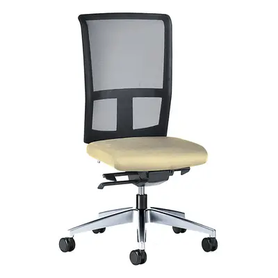 Obrotowe krzesło biurowe GOAL AIR, wys. oparcia mm