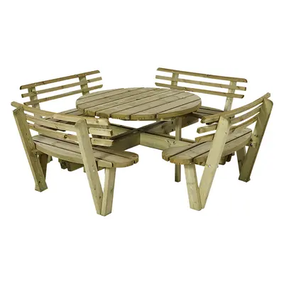 Zestaw do siedzenia - stół i ławki