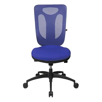 Krzesło obrotowe z podporą lędźwi, mechanizm synchroniczny, siedzisko z podporą lędźwi