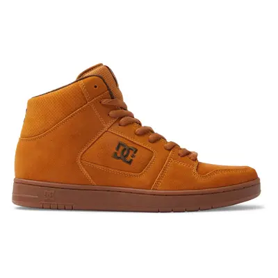 DC Shoes Manteca High Wheat/Dk Chocolate - Męskie - Trampki DC Shoes - Brązowy - ADYS100743-WD4 