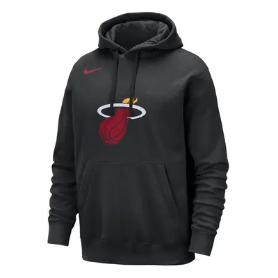 Nike NBA Miami Heat Club Pullover Hoodie Black - Męskie - Bluza Nike - Czarny - FB4765-010 - Roz