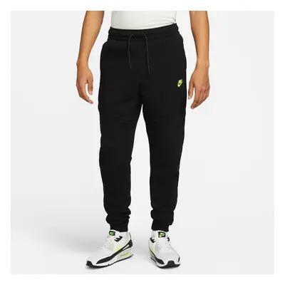 Nike Sportswear Tech Fleece Pants Black/Volt - Męskie - Spodnie Nike - Czarny - DV0538-010 - Roz