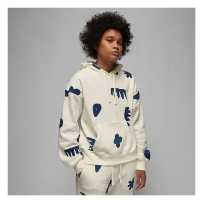 Jordan Artist Series by Mia Lee Wmns Fleece Pullover Sail - Damskie - Bluza Jordan - Biały - DV2