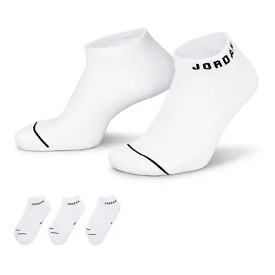 Jordan Everyday No-Show 3-Pack Socks White - Unisex - Skarpety Jordan - Biały - DX9656-100 - Roz