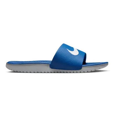 Nike Kawa "Hyper Cobalt" Slides (GS/PS) - Dziecięce - Japonki Nike - Niebieski - - Rozmiar: