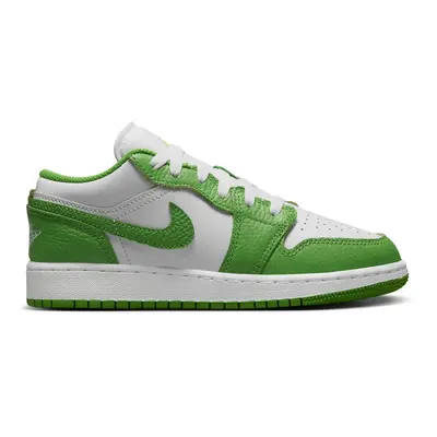 Air Jordan Low SE "Chlorophyll" (GS) - Dziecięce - Trampki Jordan - Biały - HF4779-100 - Rozmiar