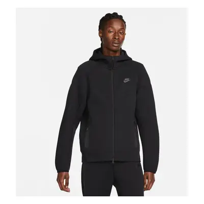 Nike Sportswear Tech Fleece Windrunner Hoodie Black - Męskie - Bluza Nike - Czarny - FB7921-010 