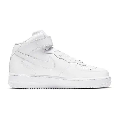 Nike Air Force '07 Mid Wmns "Triple White" - Damskie - Trampki Nike - Biały - DD9625-100 - Rozmi