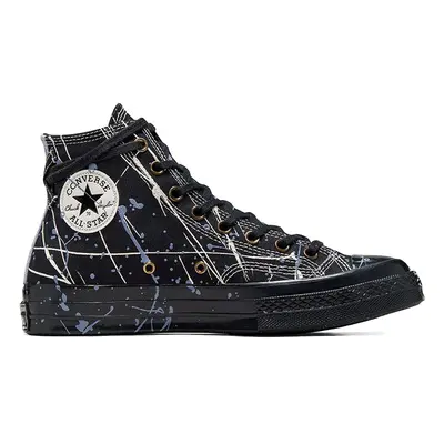 Converse Chuck Paint Splatter High Top - Męskie - Trampki Converse - Czarny - A06541C - Rozmiar: